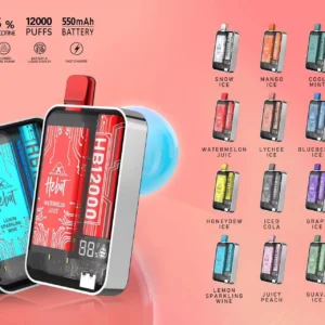HEBAT10000口抛棄式電子煙-喜貝一次性電子煙16種口味、